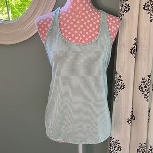 Lululemon Striped Racerback Tank Size 12